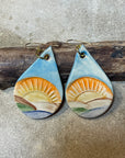 Sunset earrings