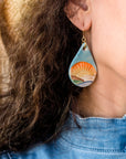 Sunset earrings